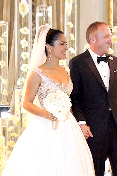 salma hayek wedding photos.